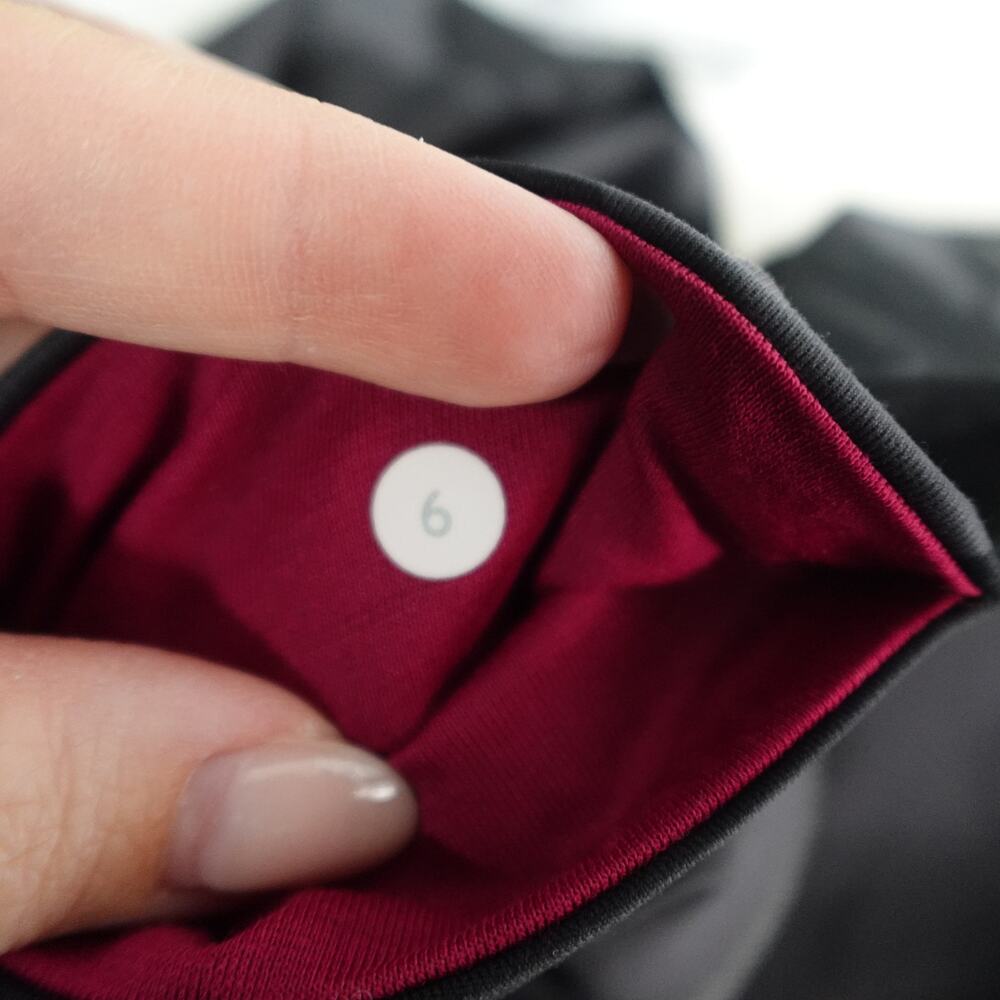Lululemon Leggings Womens 6 Wunder Under Crop Floral Yoga Run Workout Gym - Picture 7 of 8